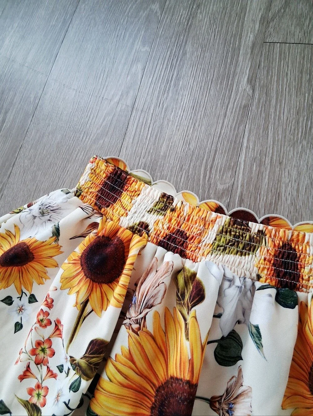 Agua Bendita Cooper Skirt Sunflower Multi